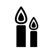 dibujo de velas
