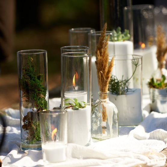 Mesa decorada