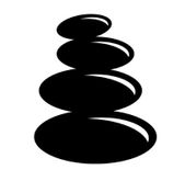 dibujo de rocas decorativas